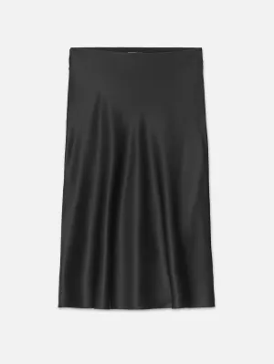 90's Bias Skirt -- Black