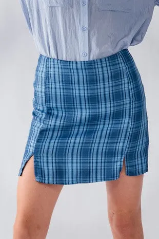 Academy Plaid Skirt