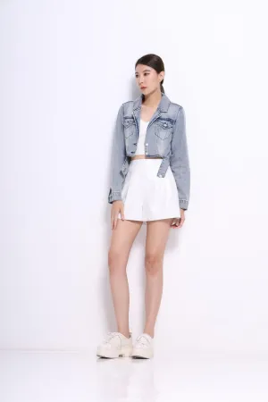 Alex Cropped Denim Jacket