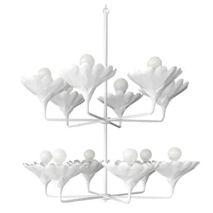 Arlo Chandelier in White