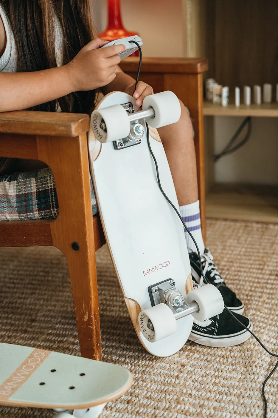 Banwood Skateboard - White