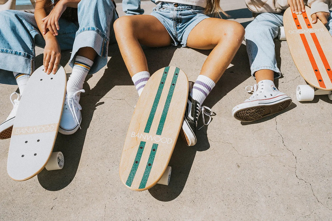 Banwood Skateboard - White