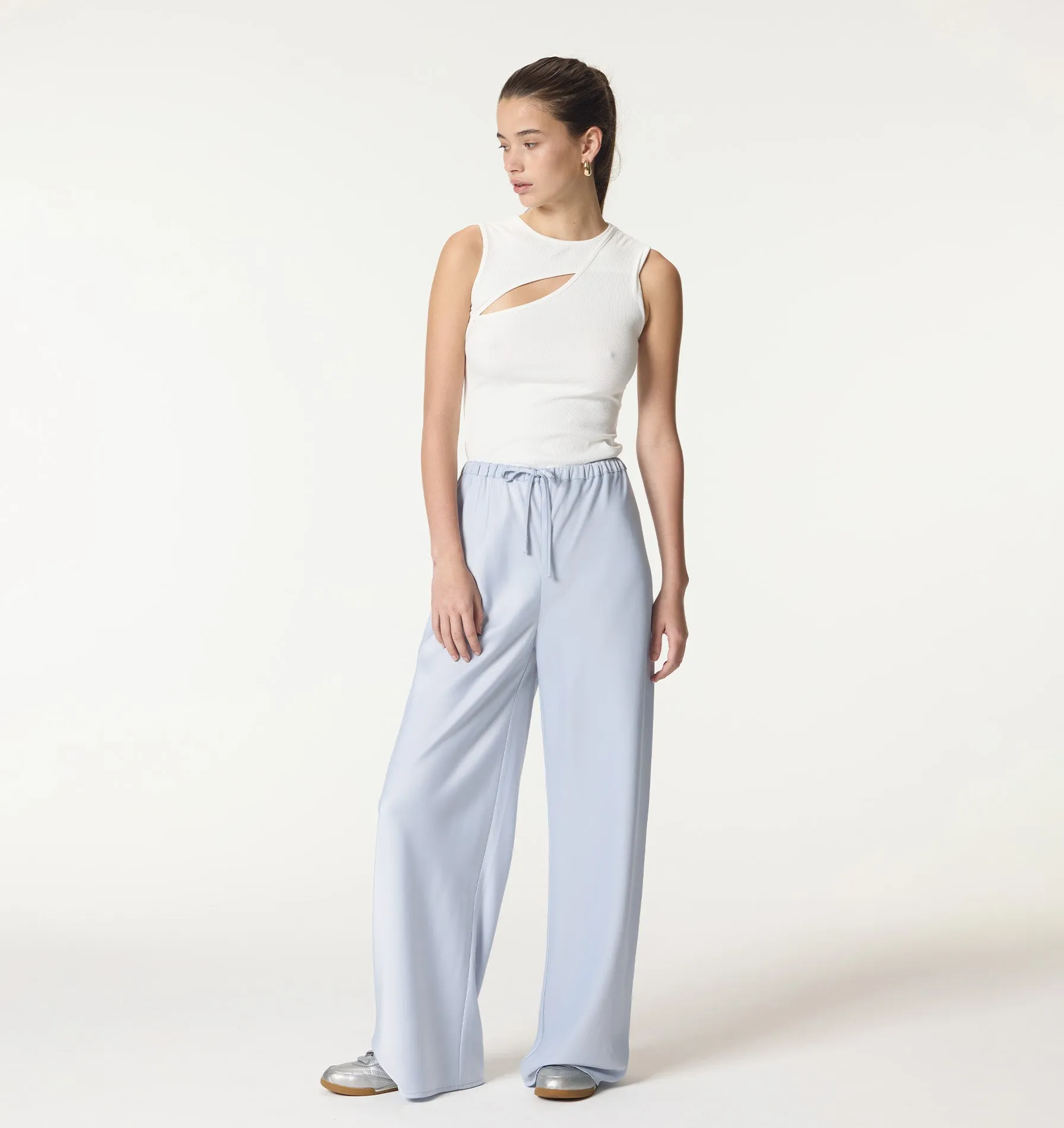 Billie Bias Pant - Moon