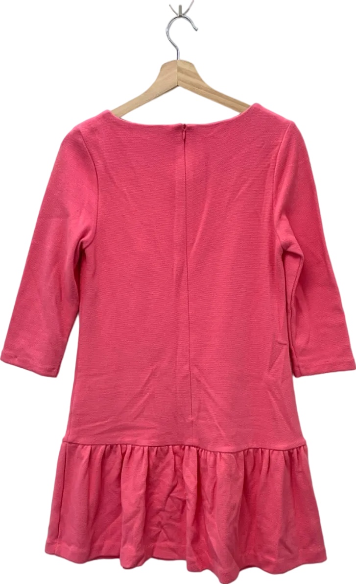 Boden Pink 3/4 Sleeve Skater Dress UK 12