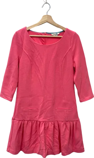 Boden Pink 3/4 Sleeve Skater Dress UK 12