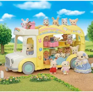 Calico Critters Rainbow Fun Nursery Bus