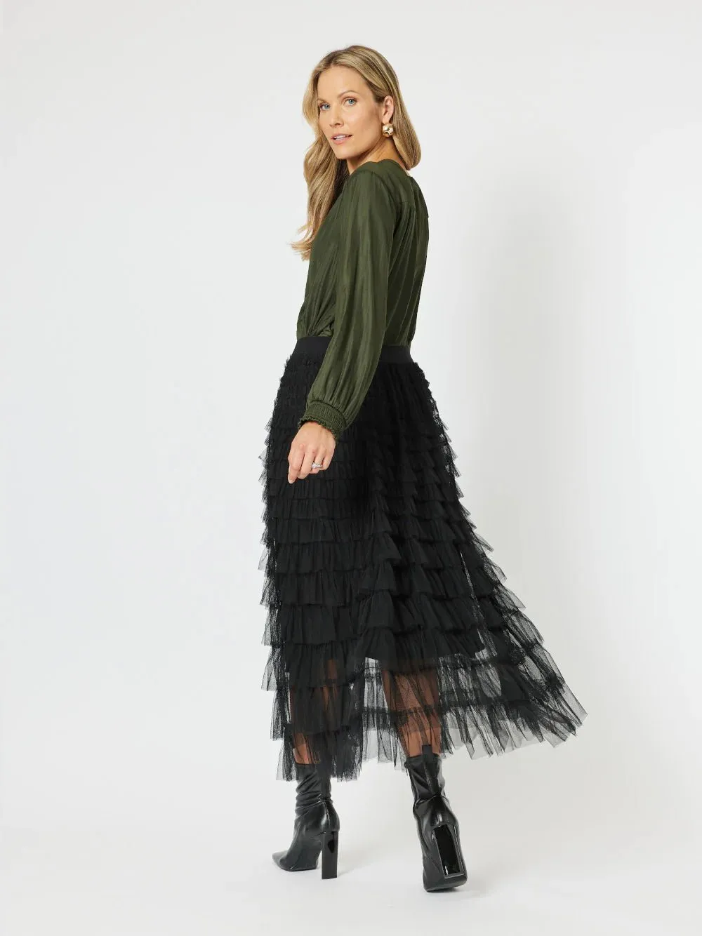 CARRIE TILLE LAYERED SKIRT