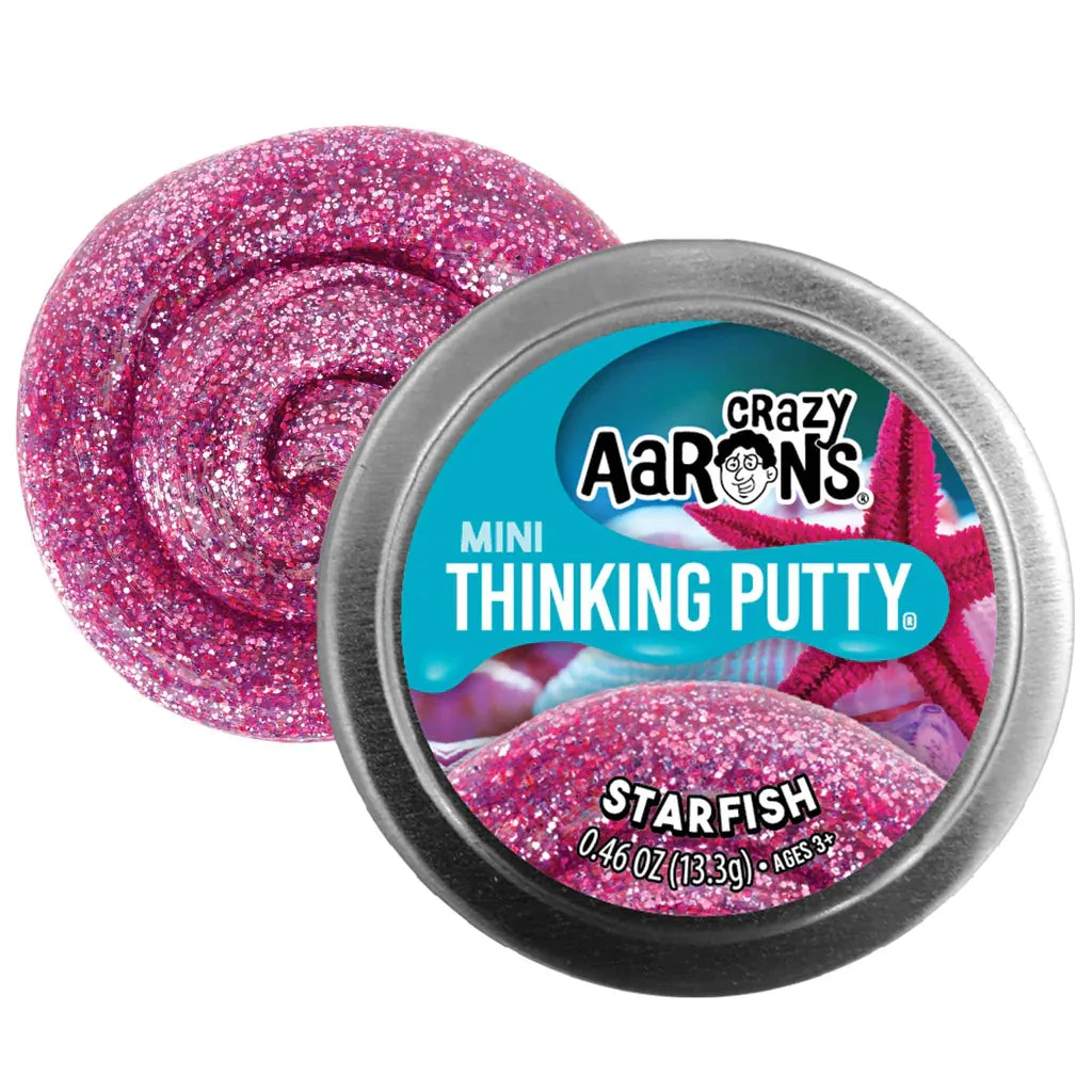 Crazy Aaron's Mini Thinking Putty - Starfish