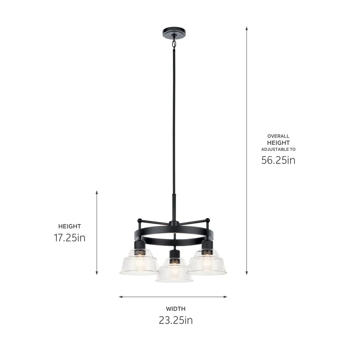 Eastmont 3-Light Chandelier