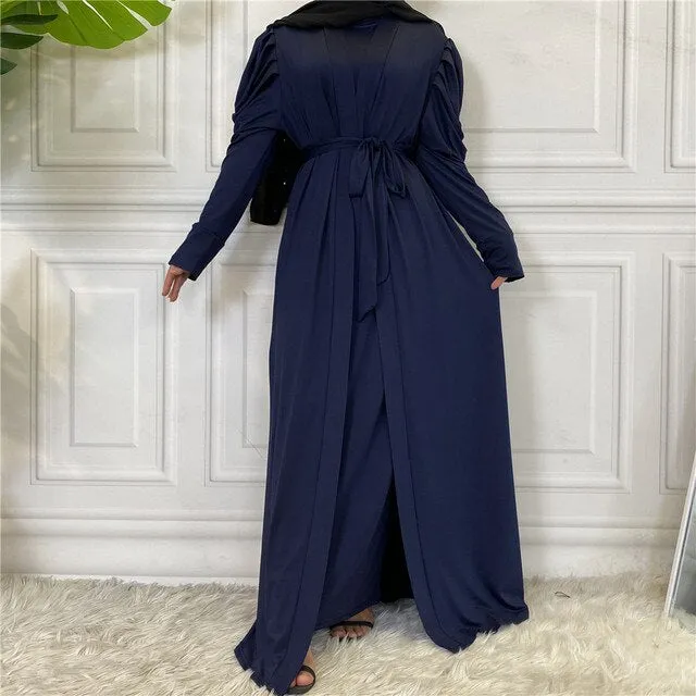 Empress Pleated Abaya (Inner Abaya Included)