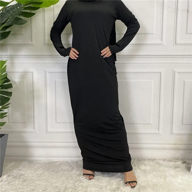 Empress Pleated Abaya (Inner Abaya Included)