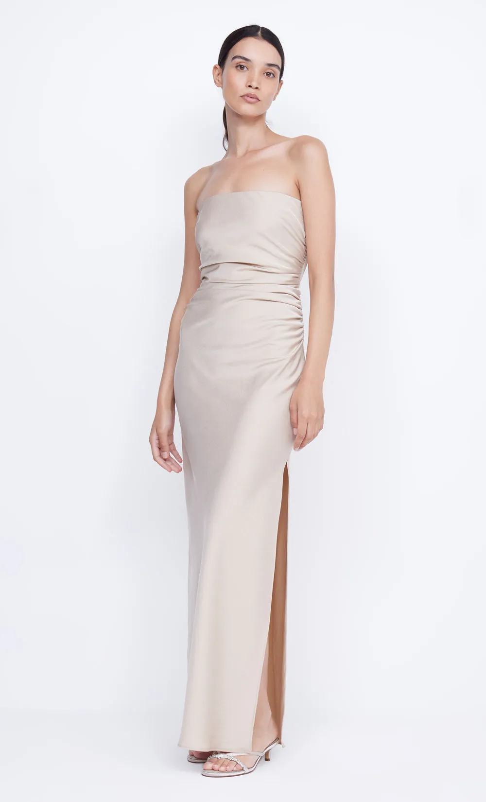 ETERNITY STRAPLESS MAXI - SAND