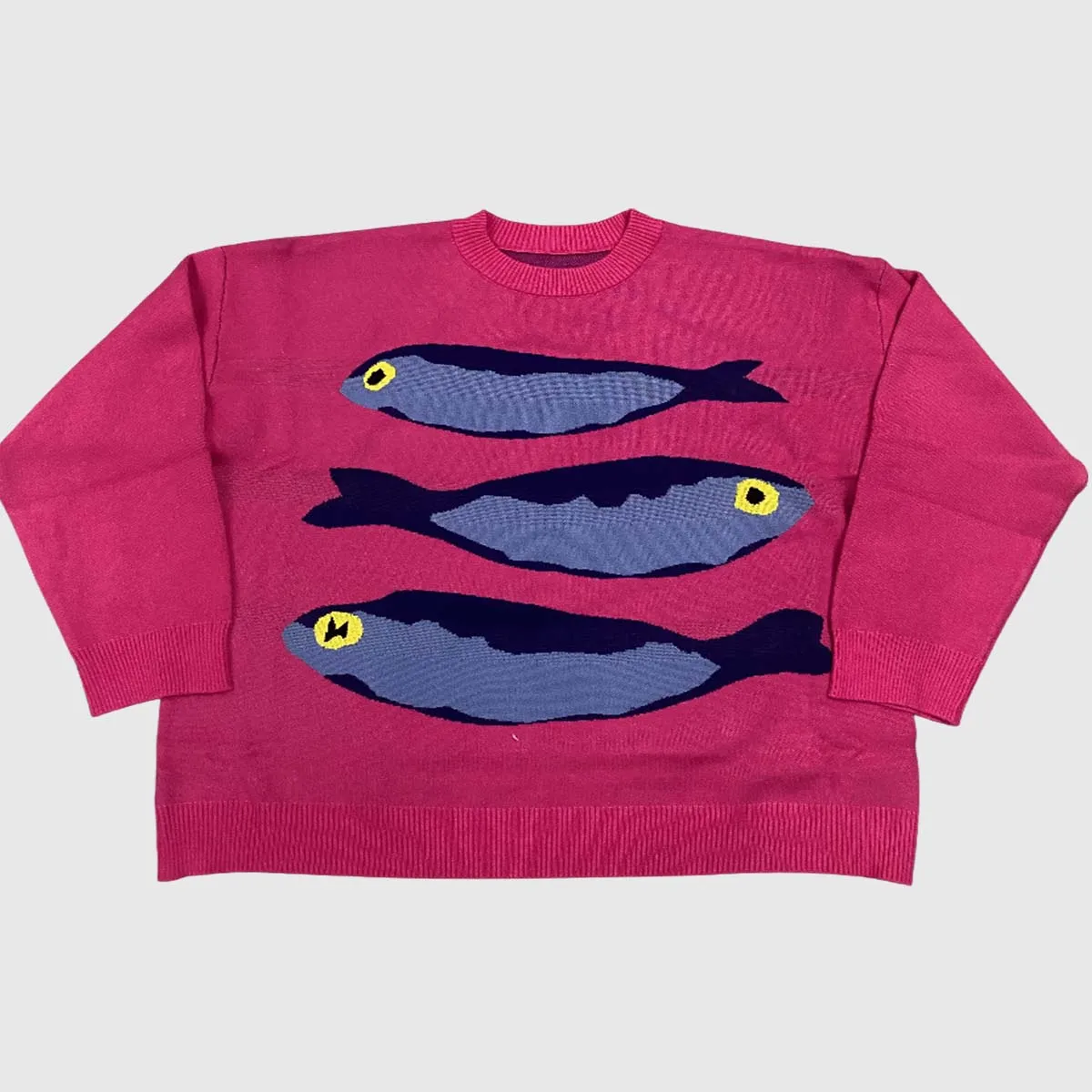 Fluffy Cute Fish Sweater