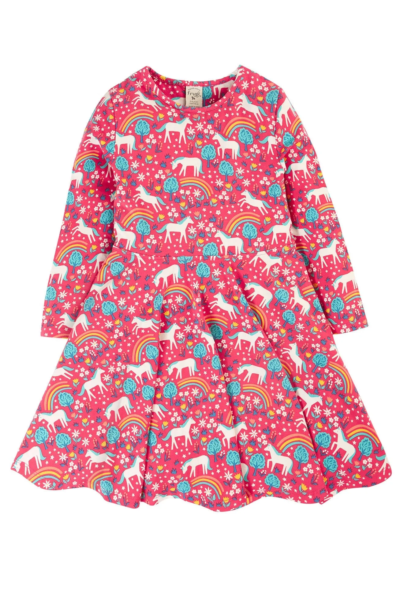 Frugi Sofia Skater Dress - Wild Horses