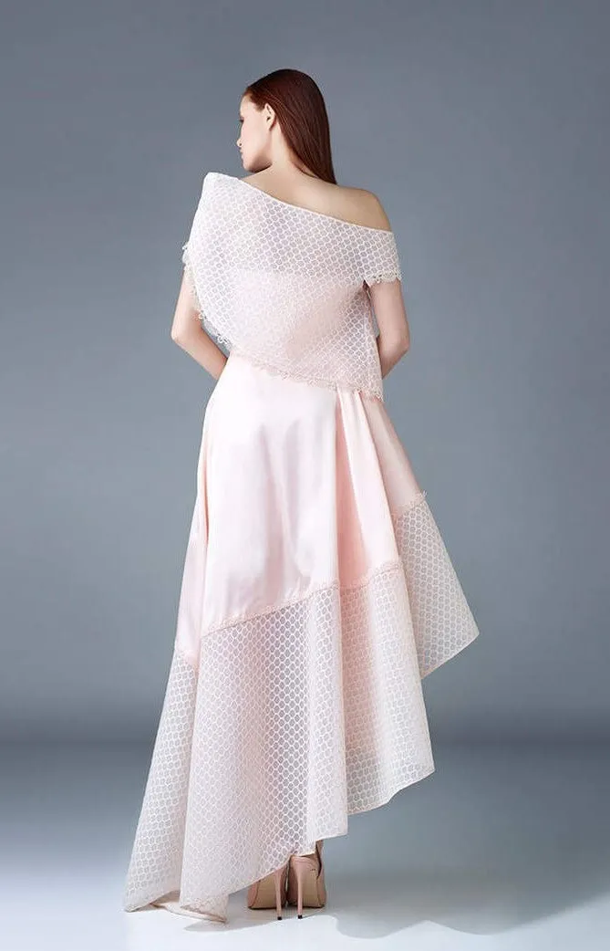 Gemy Maalouf BC1187 Trendy Baby-Pink Dress