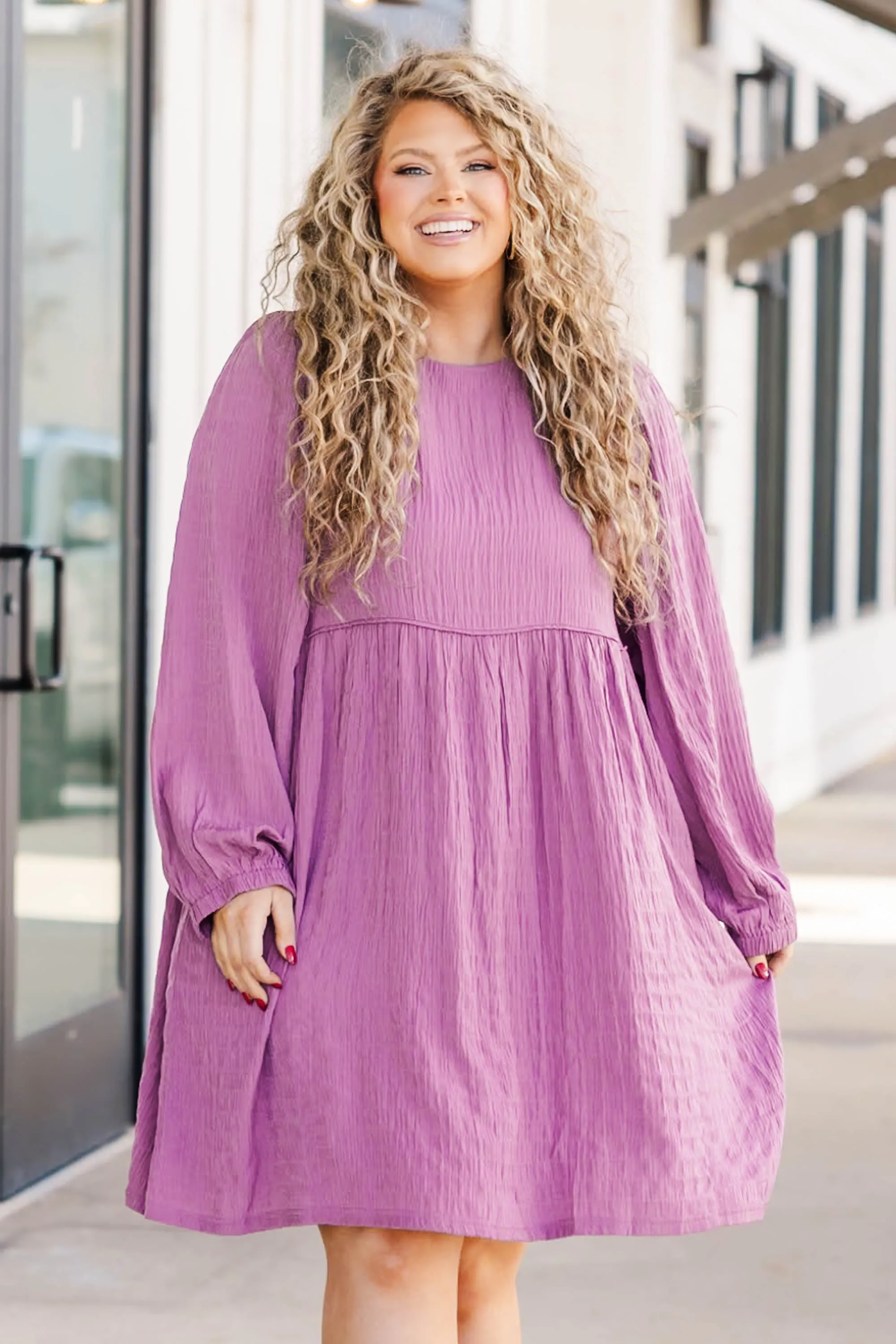 Graceful Gracie Dress, Mauve