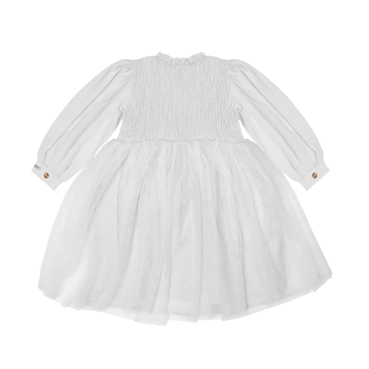 Janice Dress | Crispy White