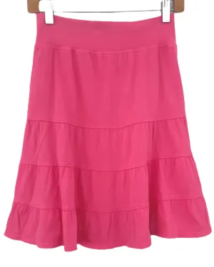 Light Spring Smitten Pink Tiered Skirt