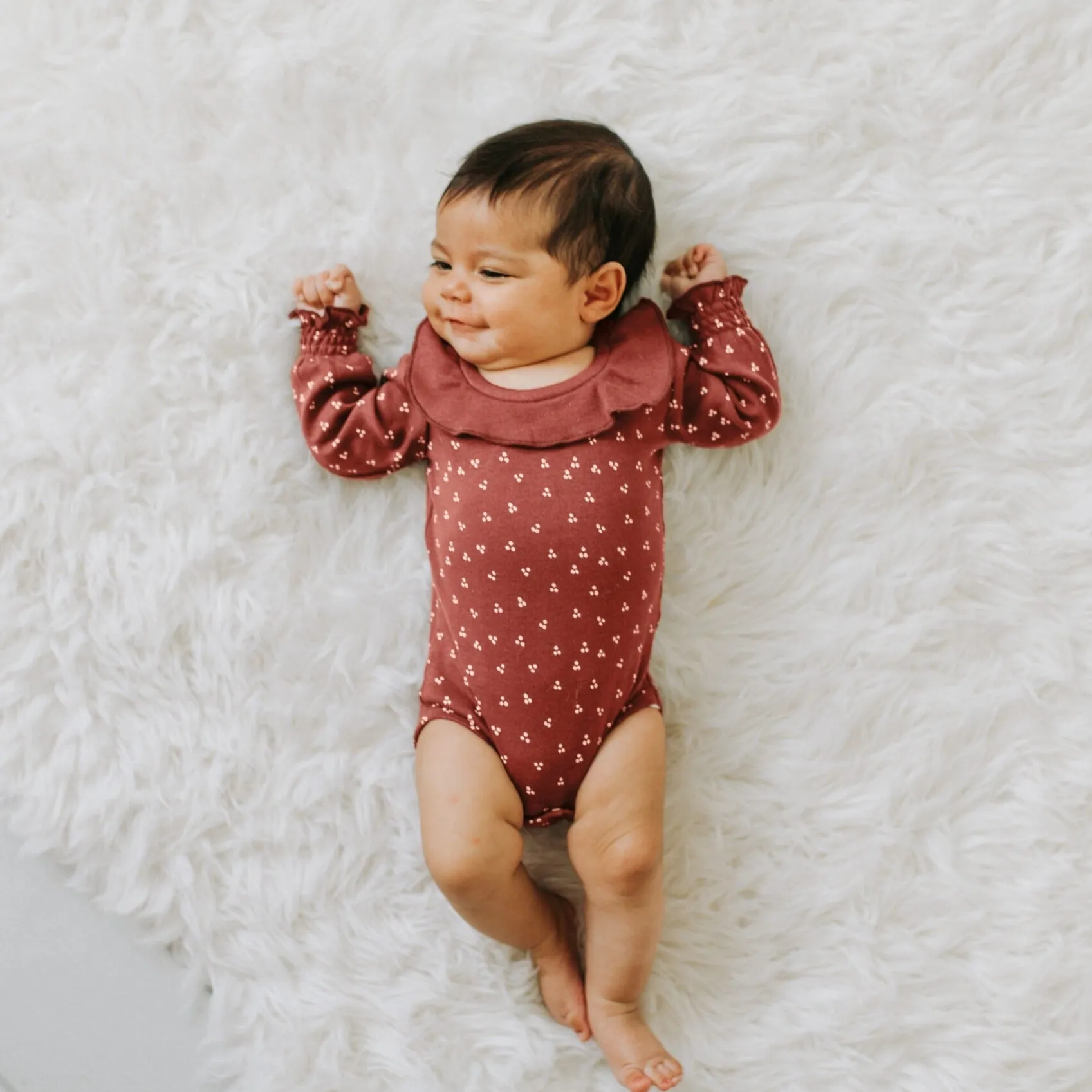 Organic Ruffle Bodysuits