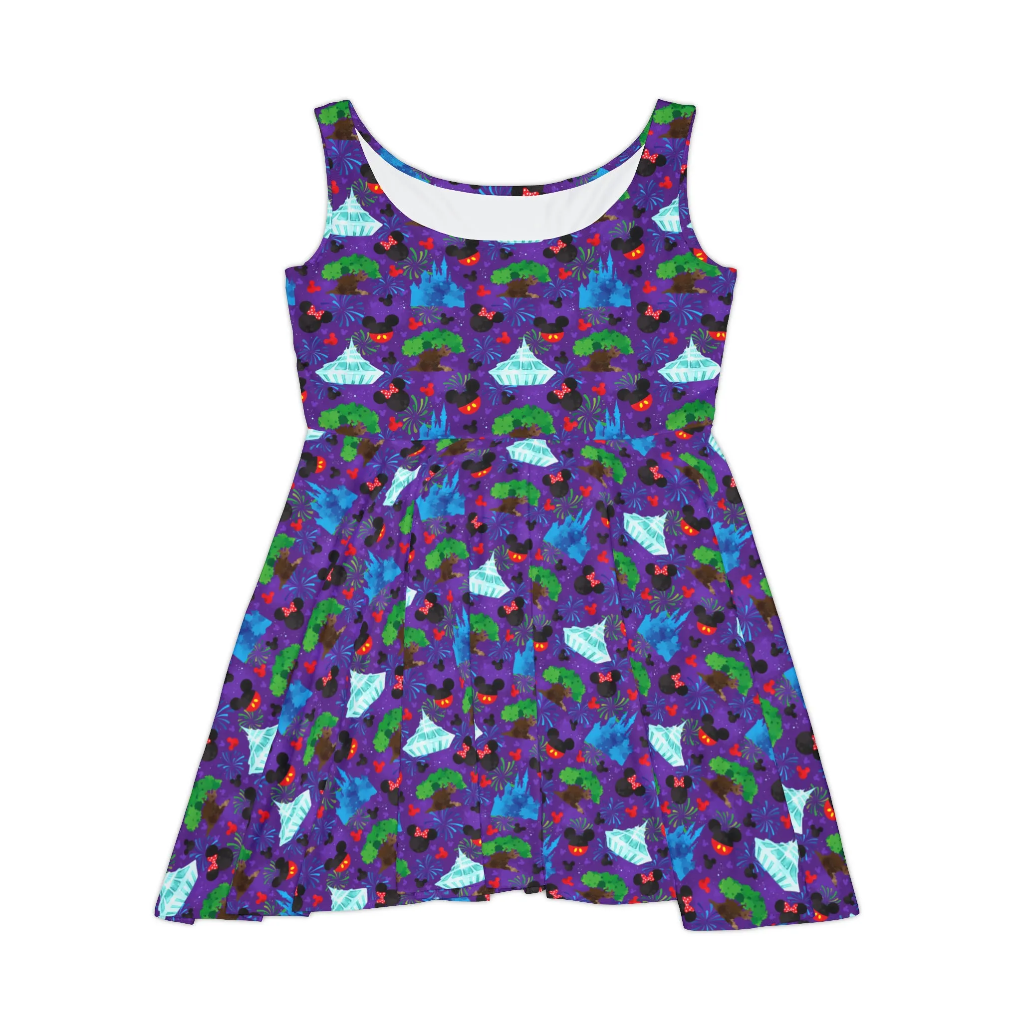 Park Hopper Fireworks Women's Skater Dress