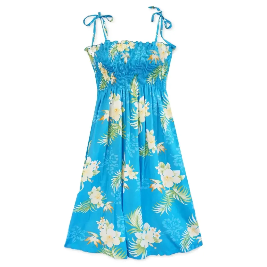 Passion Blue Moonkiss Hawaiian Dress