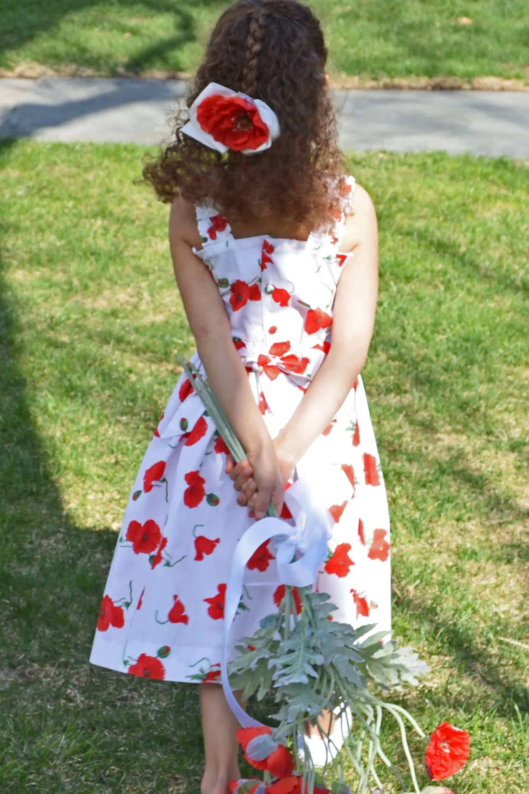 Smocked Poppy Sundress