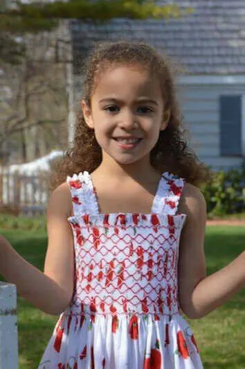 Smocked Poppy Sundress