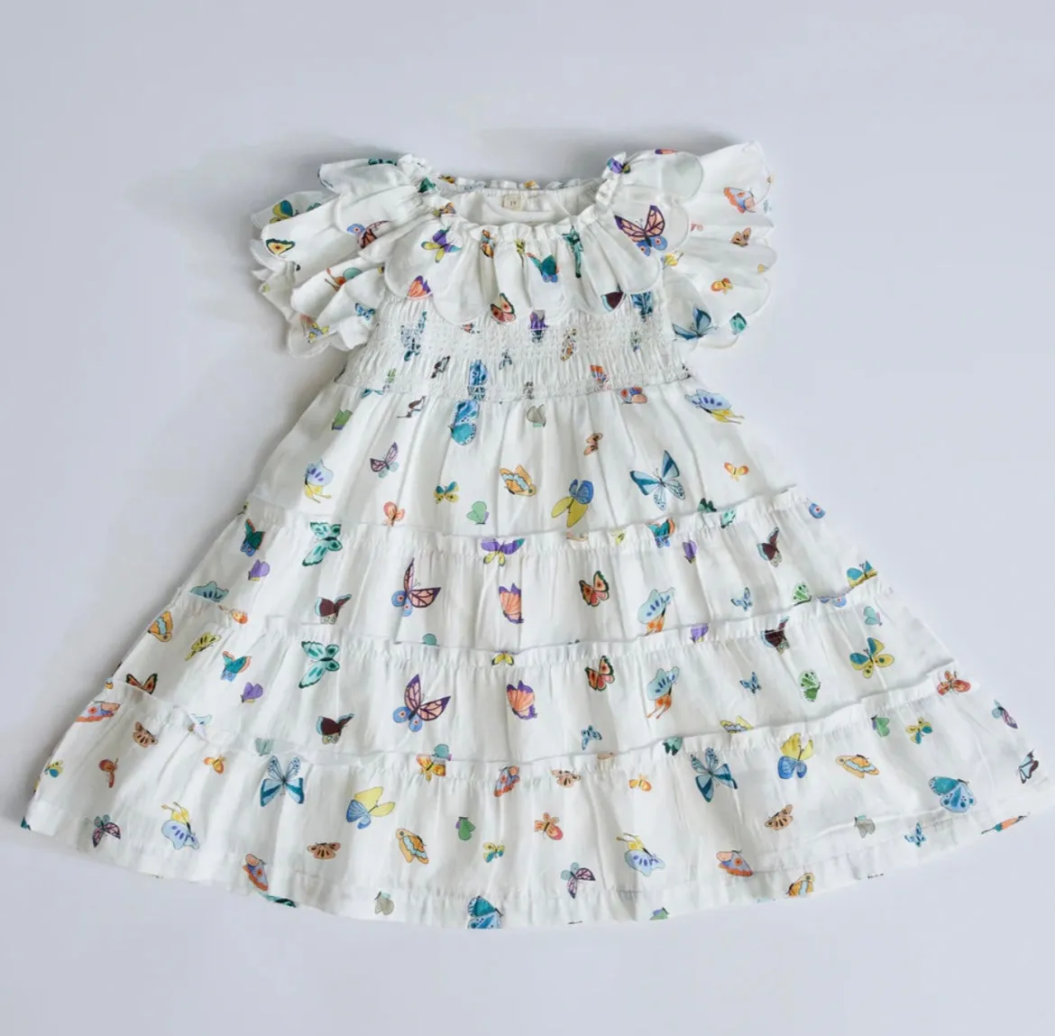 TIMO & VIOLET~ Mimi dress in Madame butterfly print