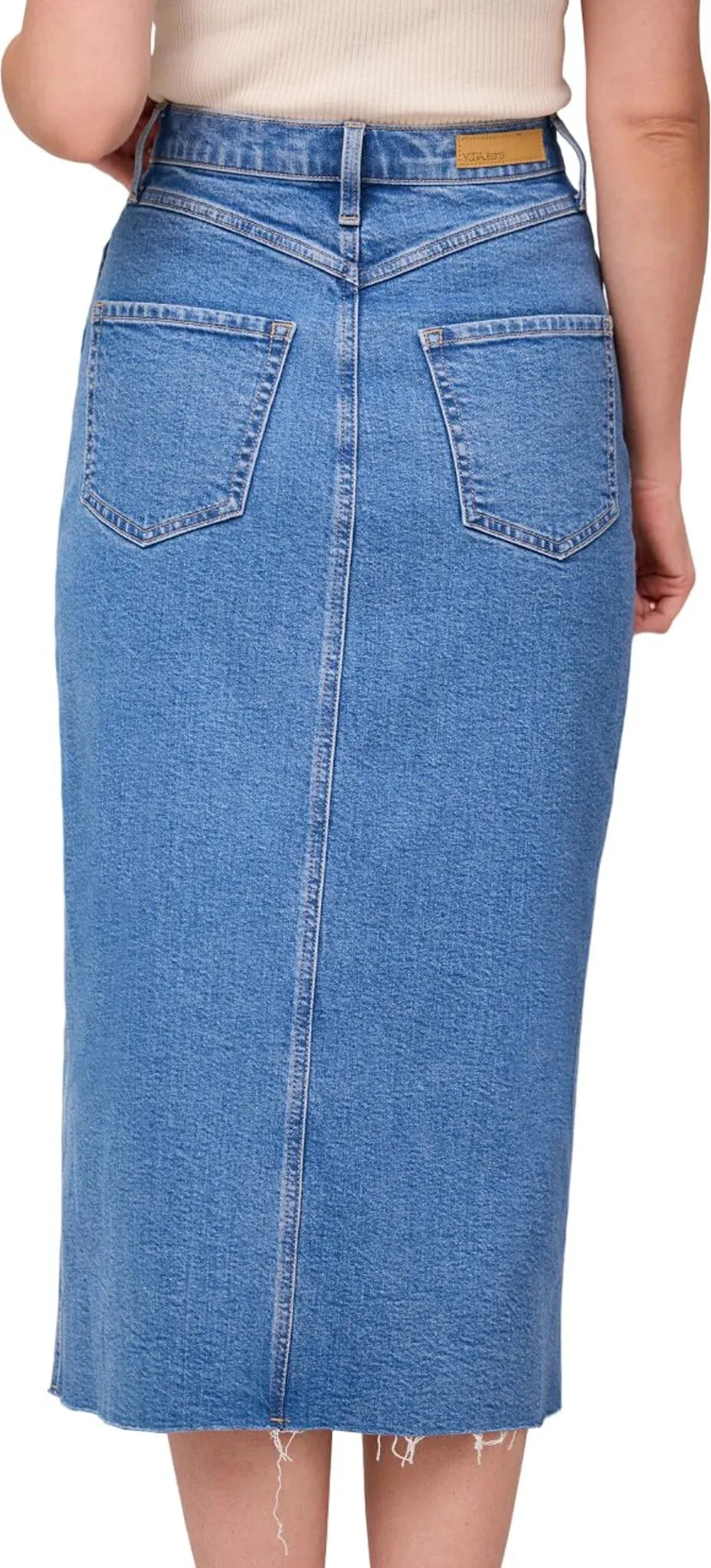 Yoga Jeans High Waist Denim Skirt